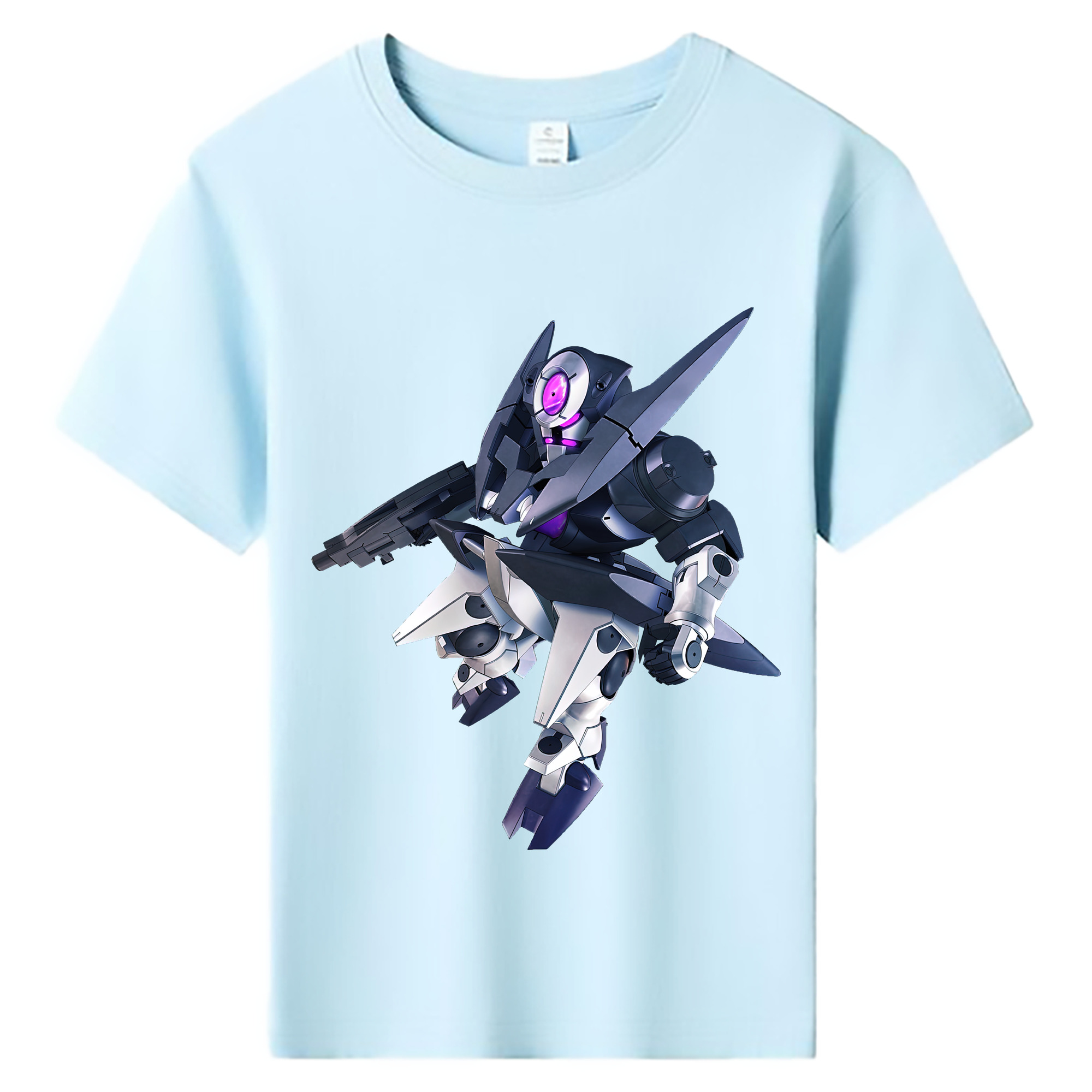 （画像用） 機動戦士ガンダム Mobile Suit Gundam 綿100％キッズTシャツ（フロントプリント）
